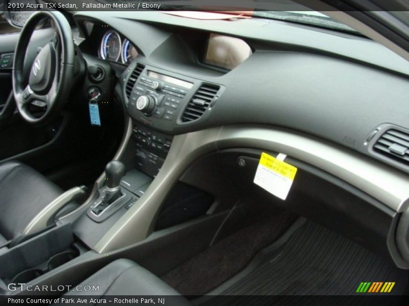 Palladium Metallic / Ebony 2010 Acura TSX Sedan