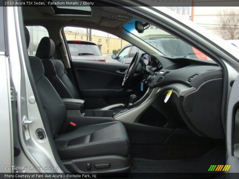 Palladium Metallic / Ebony 2010 Acura TSX Sedan