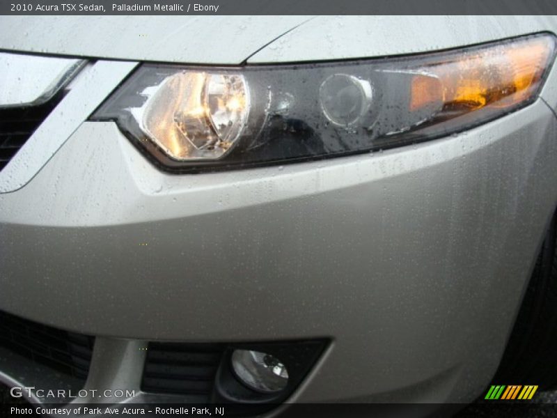 Palladium Metallic / Ebony 2010 Acura TSX Sedan