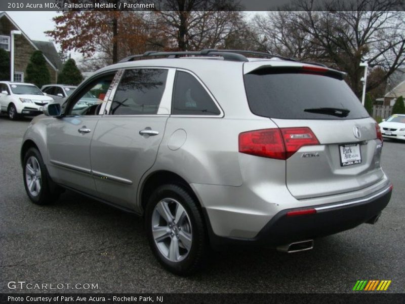 Palladium Metallic / Parchment 2010 Acura MDX