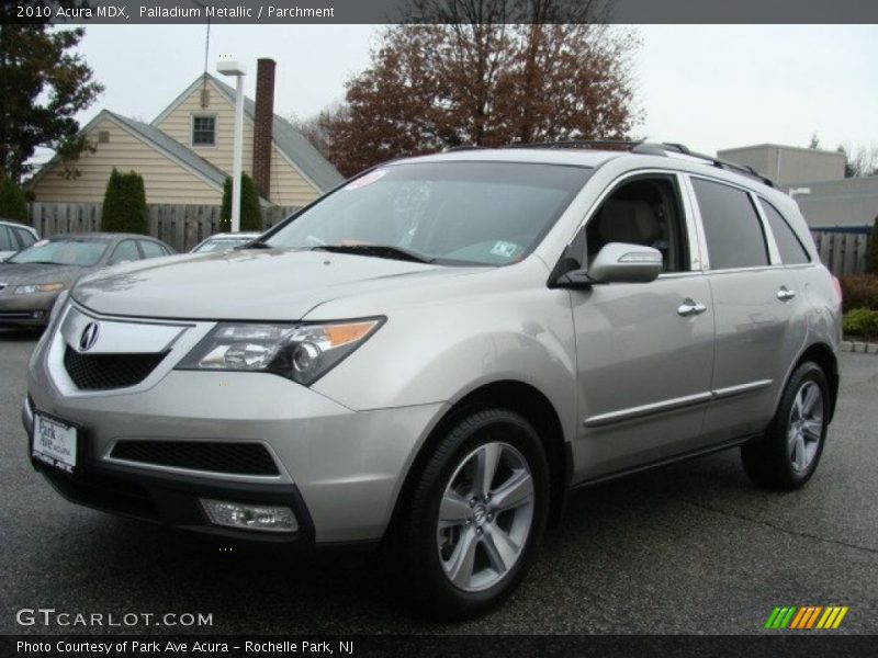 Palladium Metallic / Parchment 2010 Acura MDX