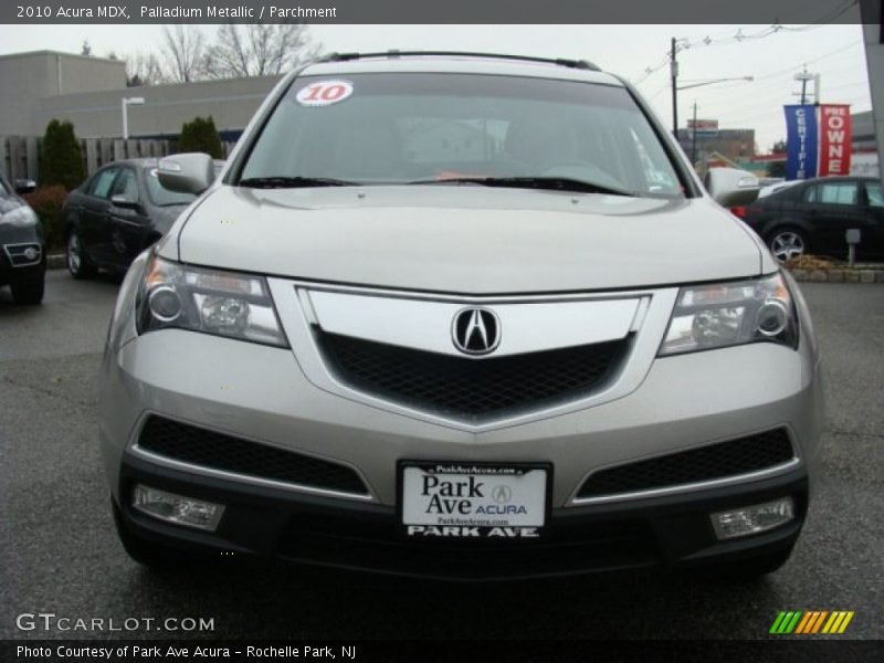Palladium Metallic / Parchment 2010 Acura MDX
