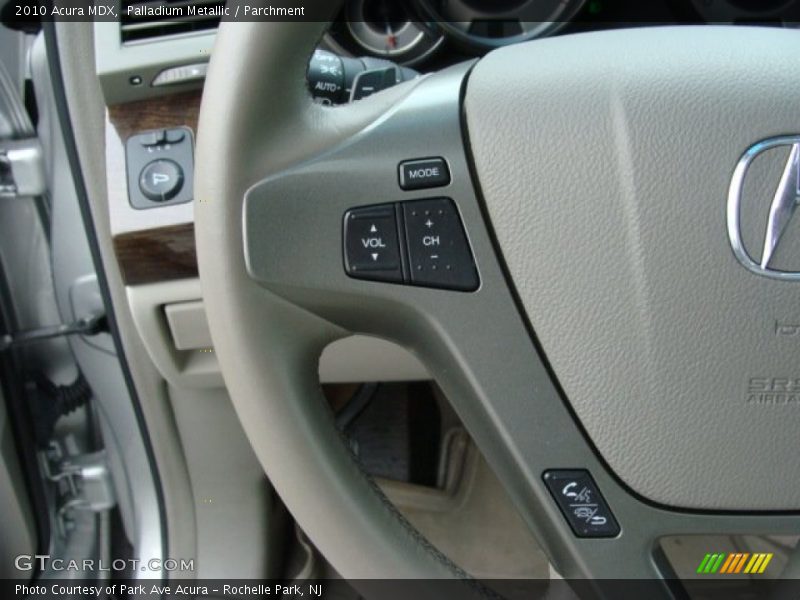 Palladium Metallic / Parchment 2010 Acura MDX