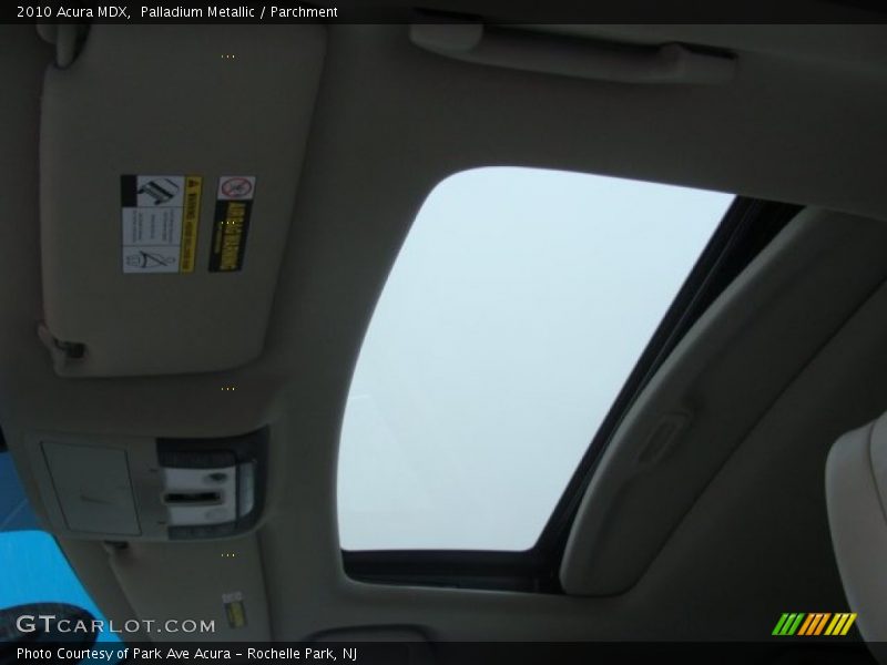 Palladium Metallic / Parchment 2010 Acura MDX