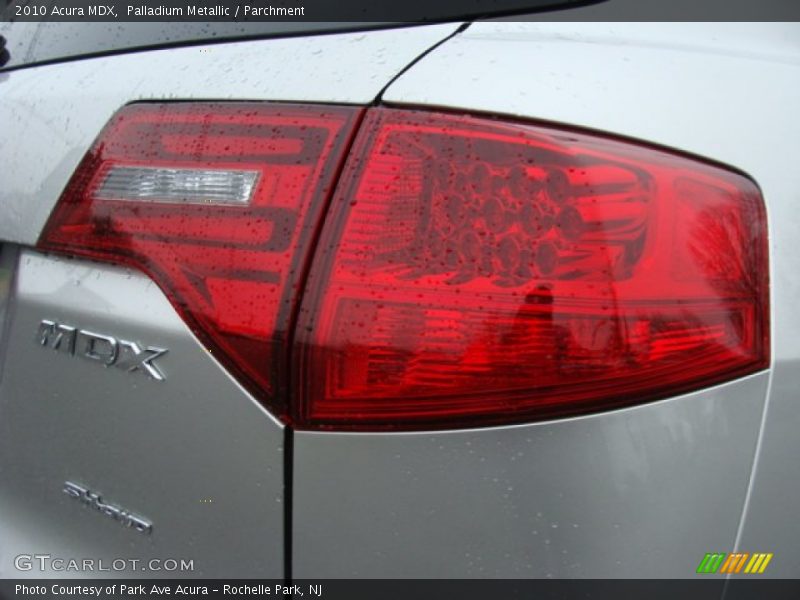 Palladium Metallic / Parchment 2010 Acura MDX