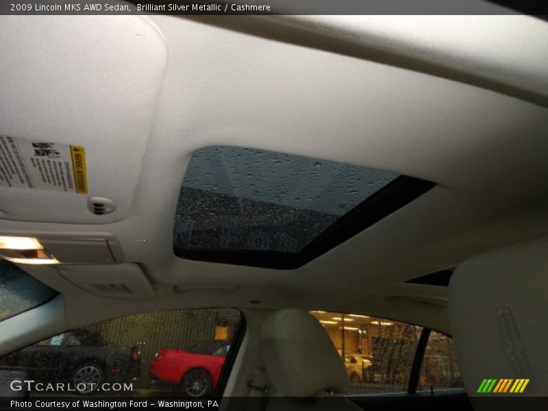 Brilliant Silver Metallic / Cashmere 2009 Lincoln MKS AWD Sedan