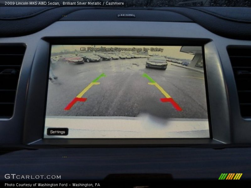 Brilliant Silver Metallic / Cashmere 2009 Lincoln MKS AWD Sedan