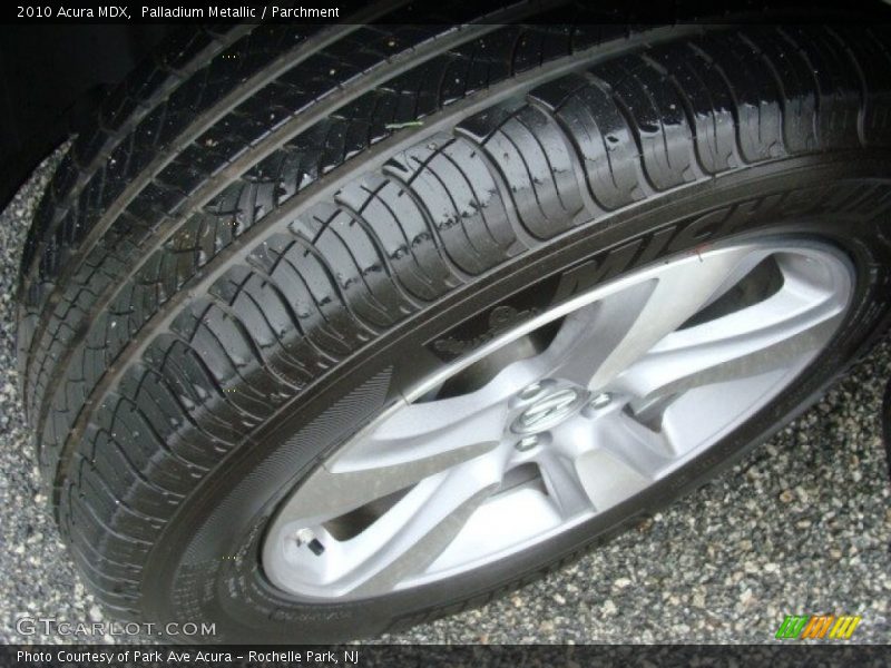 Palladium Metallic / Parchment 2010 Acura MDX