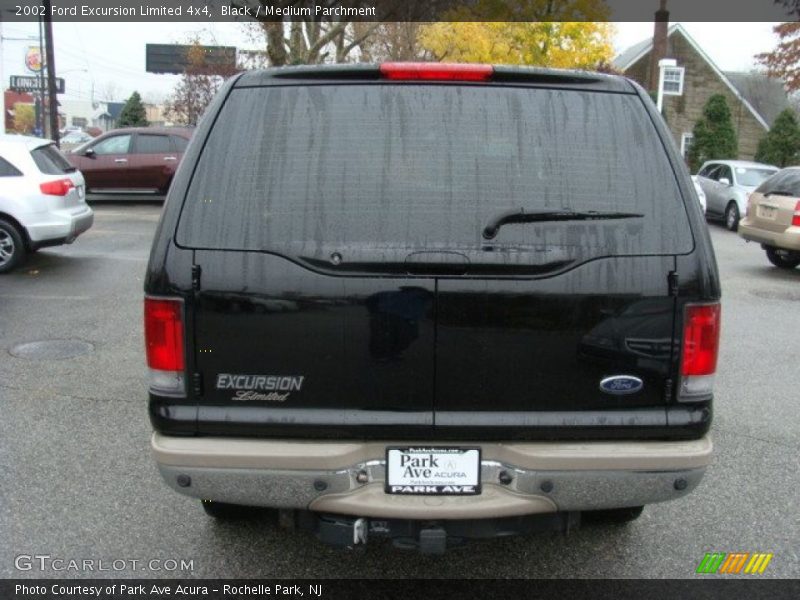 Black / Medium Parchment 2002 Ford Excursion Limited 4x4