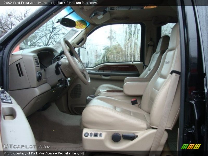  2002 Excursion Limited 4x4 Medium Parchment Interior