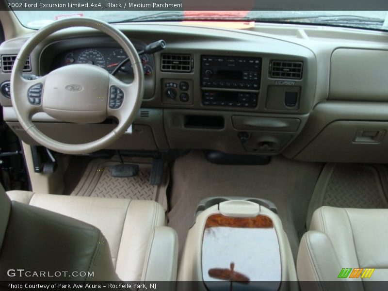 Black / Medium Parchment 2002 Ford Excursion Limited 4x4