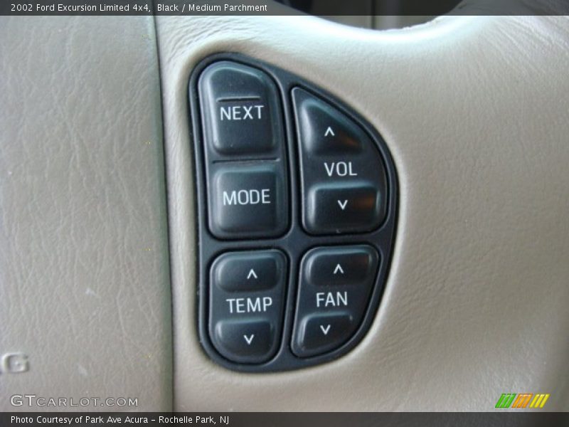 Black / Medium Parchment 2002 Ford Excursion Limited 4x4