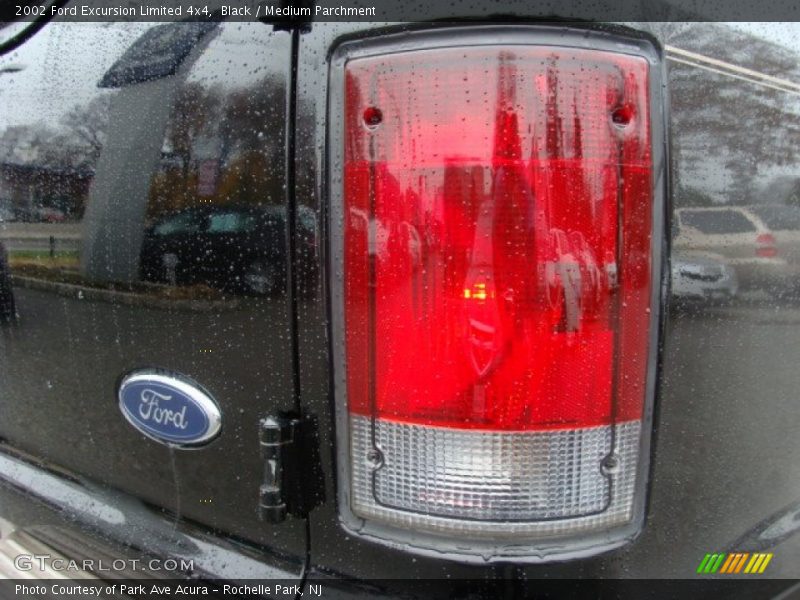 Black / Medium Parchment 2002 Ford Excursion Limited 4x4