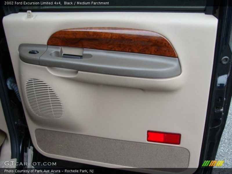 Black / Medium Parchment 2002 Ford Excursion Limited 4x4