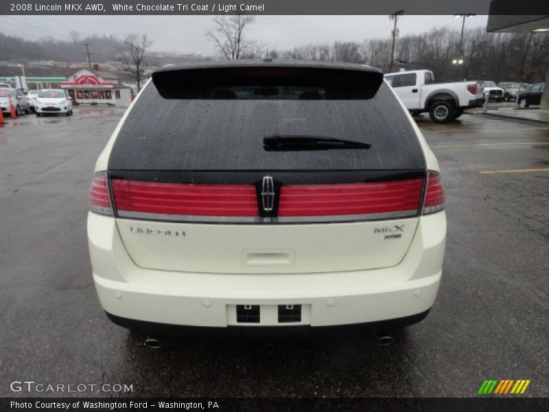 White Chocolate Tri Coat / Light Camel 2008 Lincoln MKX AWD
