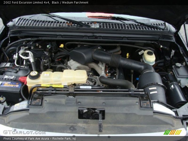 Black / Medium Parchment 2002 Ford Excursion Limited 4x4