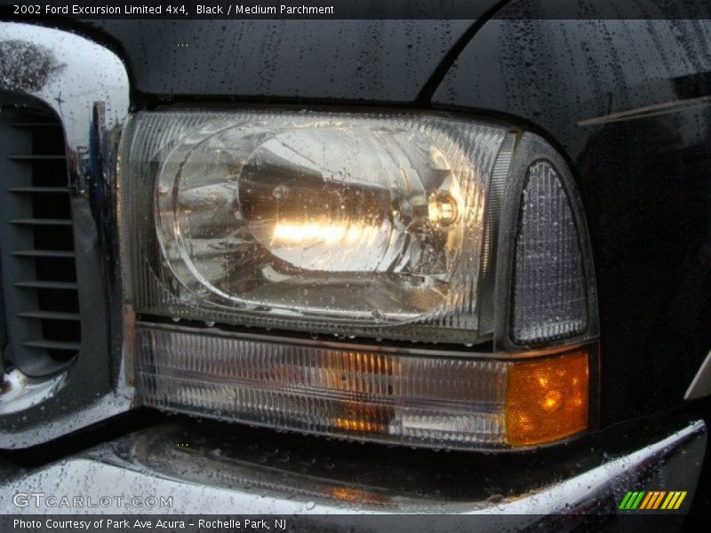 Black / Medium Parchment 2002 Ford Excursion Limited 4x4