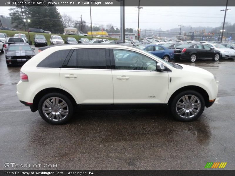 White Chocolate Tri Coat / Light Camel 2008 Lincoln MKX AWD