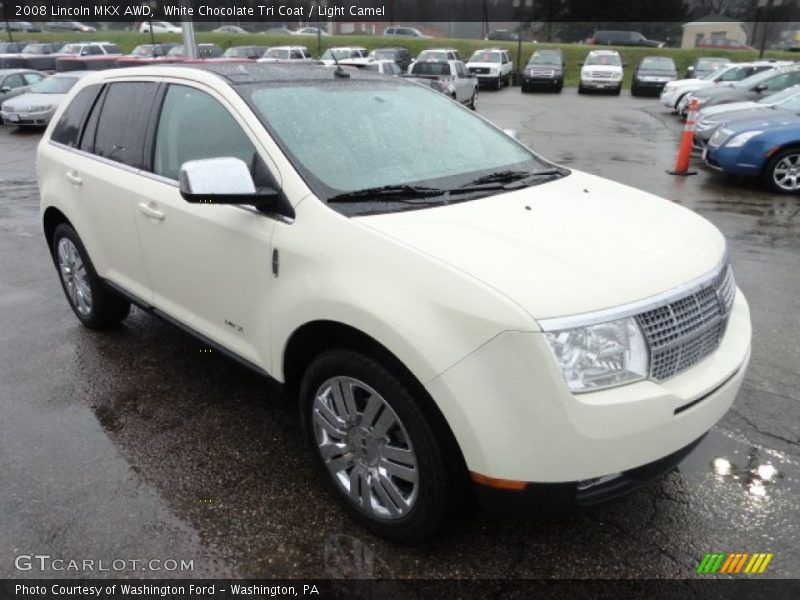 White Chocolate Tri Coat / Light Camel 2008 Lincoln MKX AWD