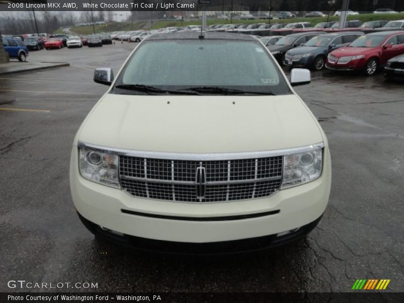 White Chocolate Tri Coat / Light Camel 2008 Lincoln MKX AWD