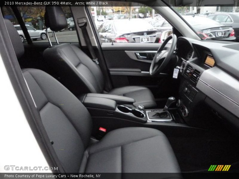 Arctic White / Black 2010 Mercedes-Benz GLK 350 4Matic