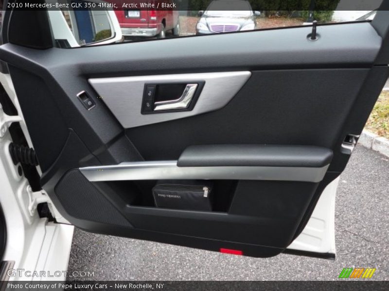 Arctic White / Black 2010 Mercedes-Benz GLK 350 4Matic