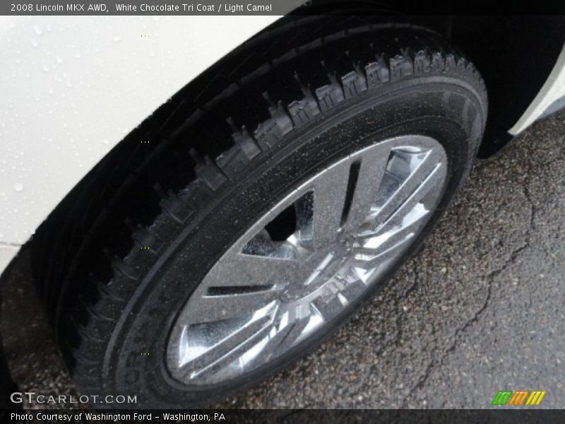 White Chocolate Tri Coat / Light Camel 2008 Lincoln MKX AWD
