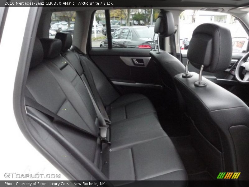 Arctic White / Black 2010 Mercedes-Benz GLK 350 4Matic