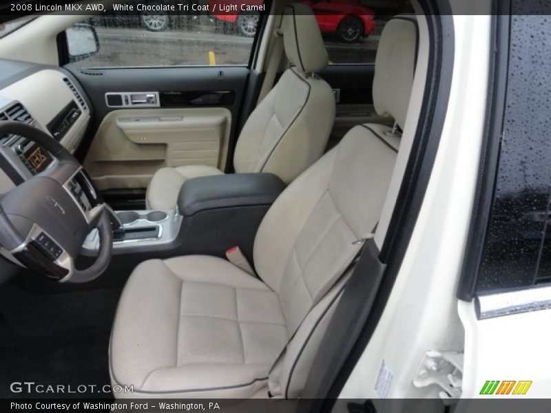White Chocolate Tri Coat / Light Camel 2008 Lincoln MKX AWD