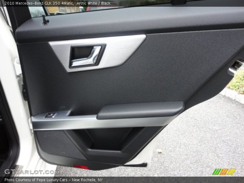 Arctic White / Black 2010 Mercedes-Benz GLK 350 4Matic