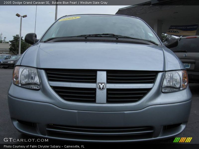 Butane Blue Pearl / Medium Slate Gray 2005 Dodge Grand Caravan SE