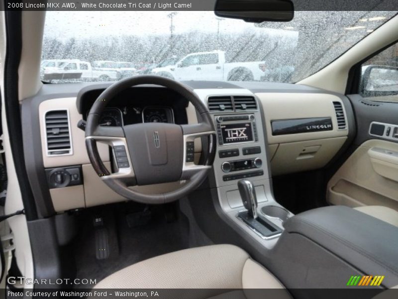 White Chocolate Tri Coat / Light Camel 2008 Lincoln MKX AWD