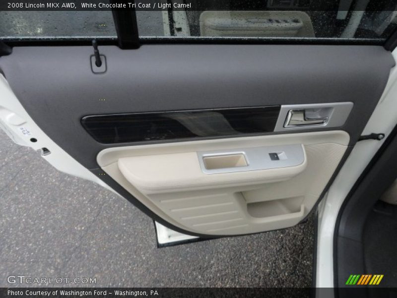 White Chocolate Tri Coat / Light Camel 2008 Lincoln MKX AWD