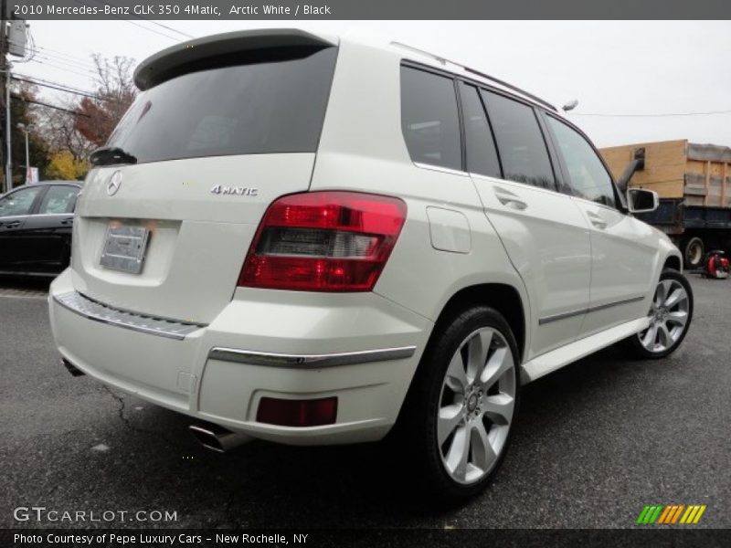 Arctic White / Black 2010 Mercedes-Benz GLK 350 4Matic