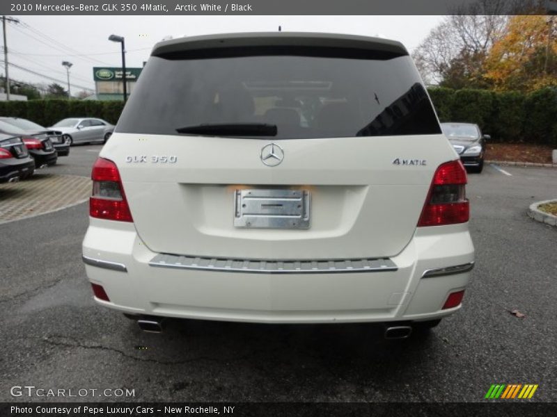 Arctic White / Black 2010 Mercedes-Benz GLK 350 4Matic