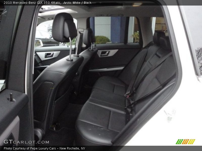 Arctic White / Black 2010 Mercedes-Benz GLK 350 4Matic