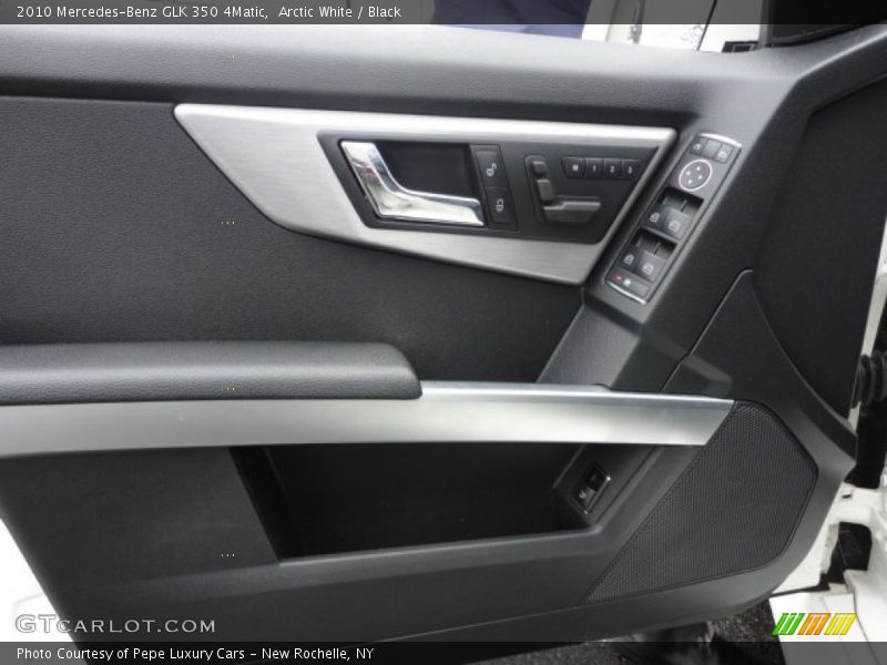 Arctic White / Black 2010 Mercedes-Benz GLK 350 4Matic