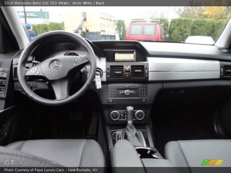 Arctic White / Black 2010 Mercedes-Benz GLK 350 4Matic