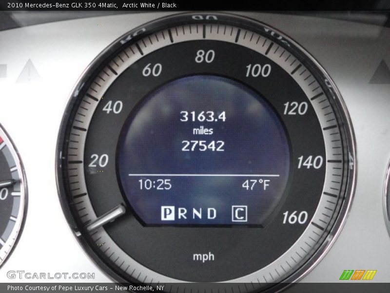 Arctic White / Black 2010 Mercedes-Benz GLK 350 4Matic