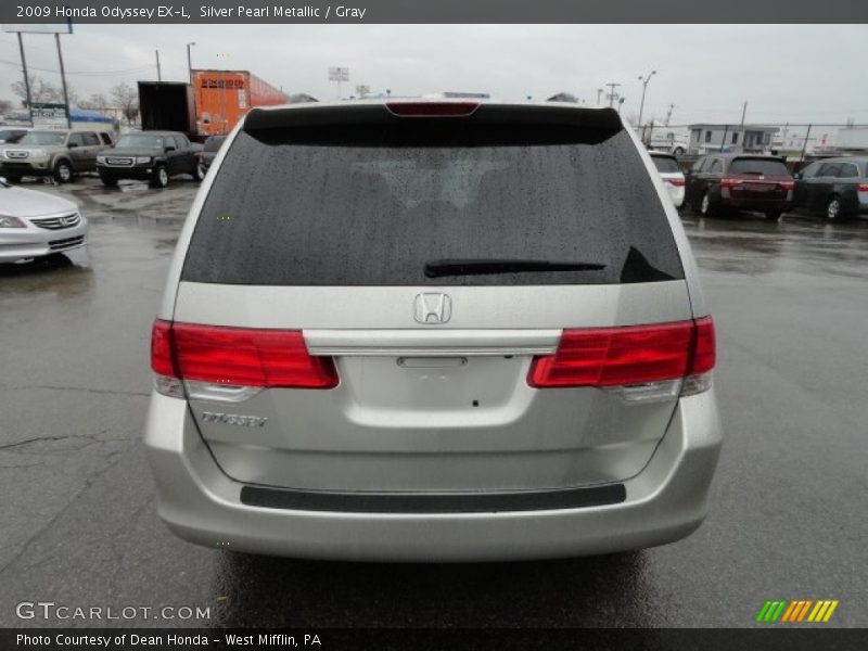 Silver Pearl Metallic / Gray 2009 Honda Odyssey EX-L