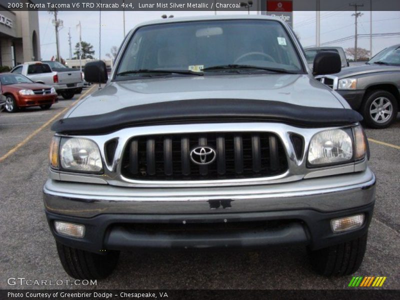 Lunar Mist Silver Metallic / Charcoal 2003 Toyota Tacoma V6 TRD Xtracab 4x4