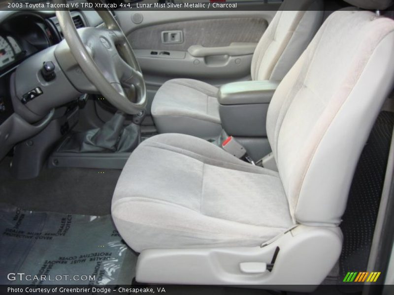 Lunar Mist Silver Metallic / Charcoal 2003 Toyota Tacoma V6 TRD Xtracab 4x4