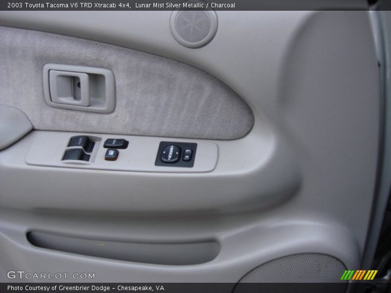 Lunar Mist Silver Metallic / Charcoal 2003 Toyota Tacoma V6 TRD Xtracab 4x4