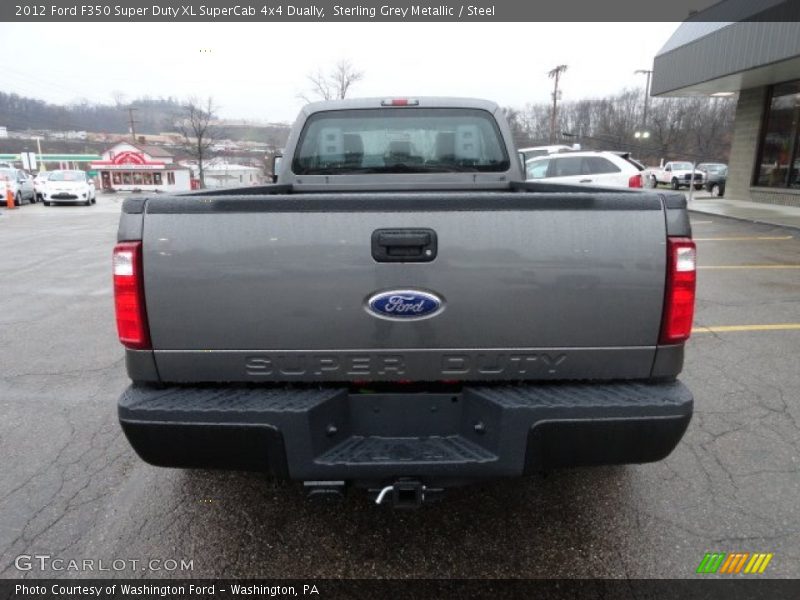  2012 F350 Super Duty XL SuperCab 4x4 Dually Sterling Grey Metallic