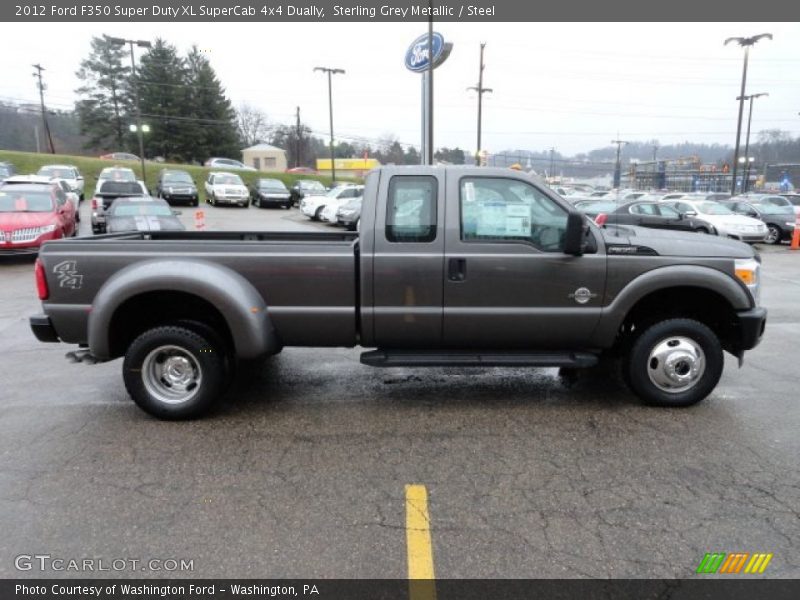  2012 F350 Super Duty XL SuperCab 4x4 Dually Sterling Grey Metallic