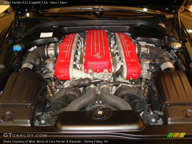  2010 612 Scaglietti F1A Engine - 5.7 Liter DOHC 48-Valve VVT V12