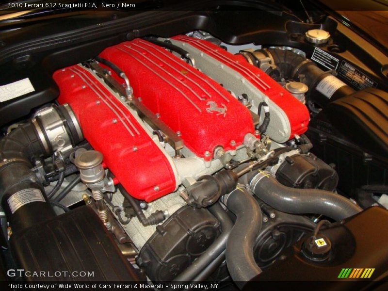  2010 612 Scaglietti F1A Engine - 5.7 Liter DOHC 48-Valve VVT V12