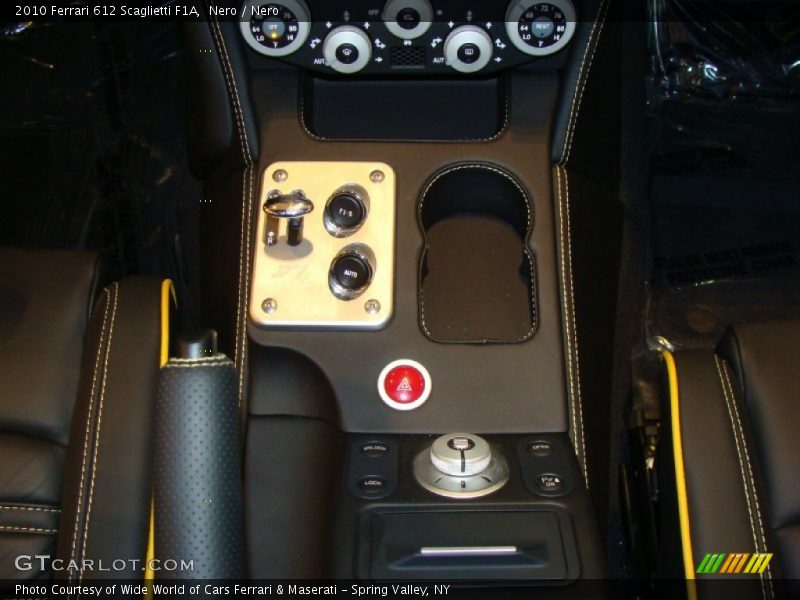 F1A gear selector - 2010 Ferrari 612 Scaglietti F1A