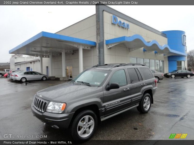 Graphite Metallic / Dark Slate Gray/Light Slate Gray 2002 Jeep Grand Cherokee Overland 4x4
