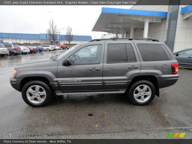 Graphite Metallic / Dark Slate Gray/Light Slate Gray 2002 Jeep Grand Cherokee Overland 4x4